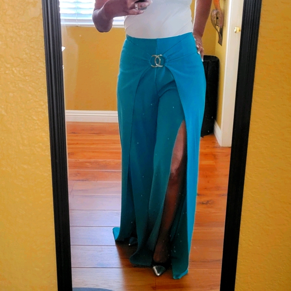 Sexy High Split Pants